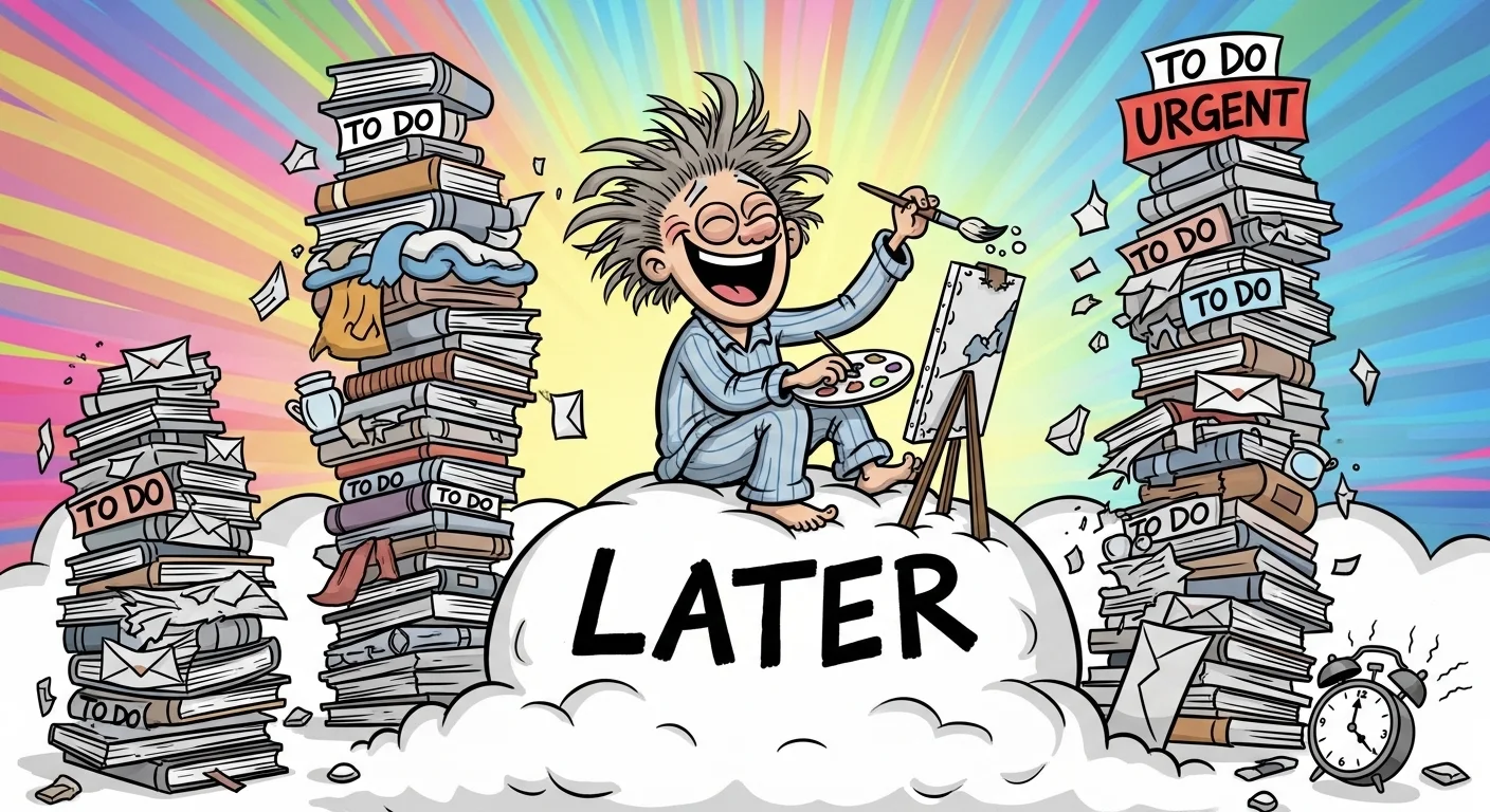 procrastination jokes