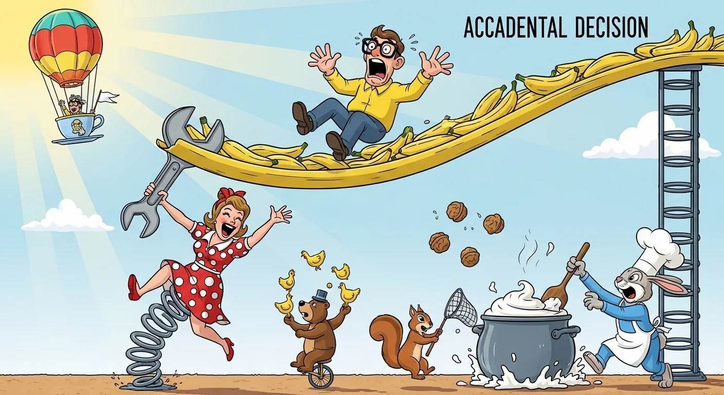 Accidental Decision Jokes