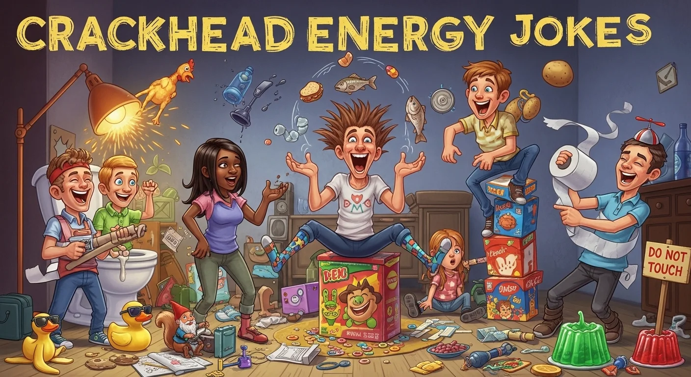 Chaotic “Crackhead Energy” Jokes