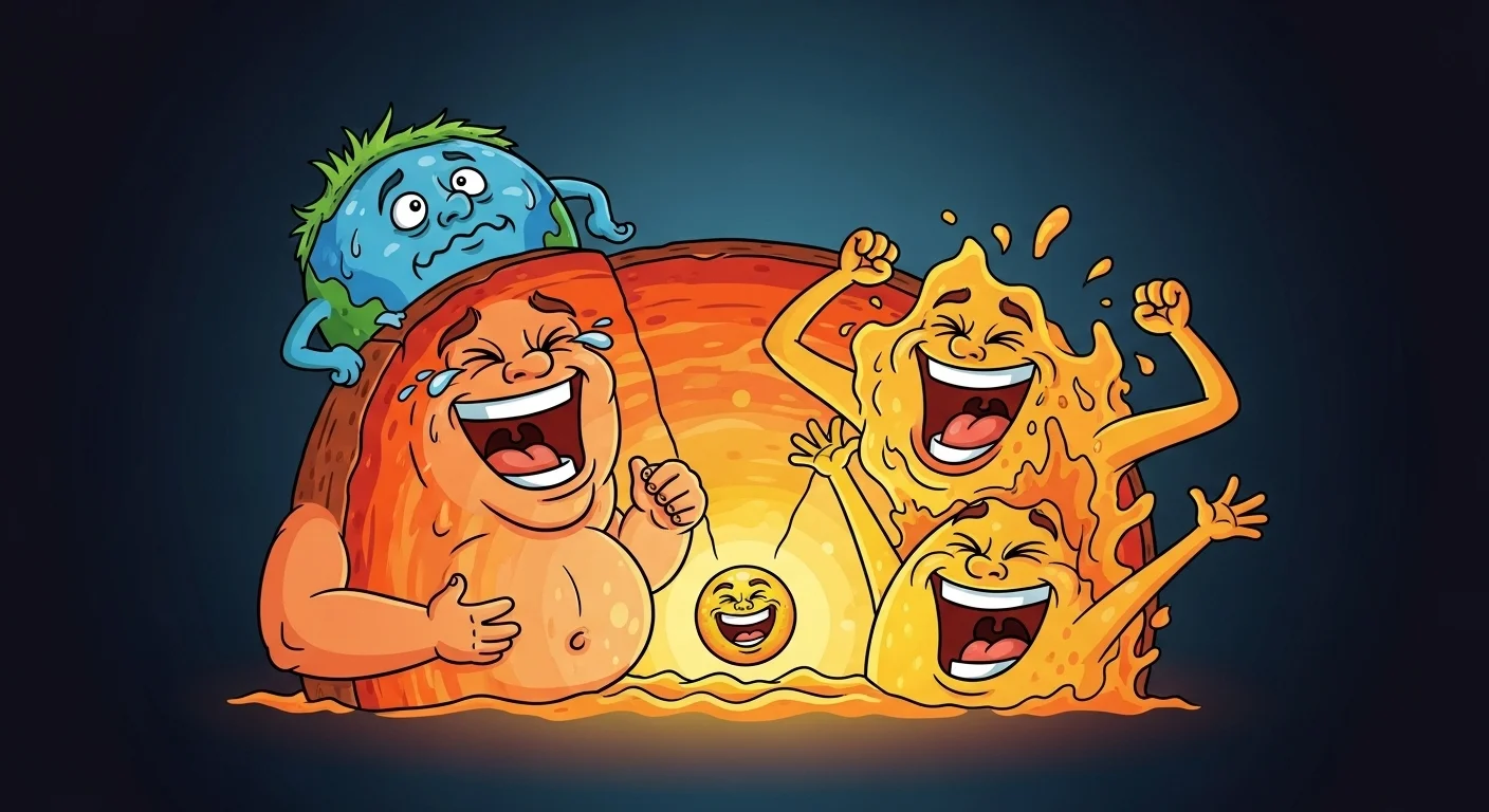 Earth Layers & Core Comedy