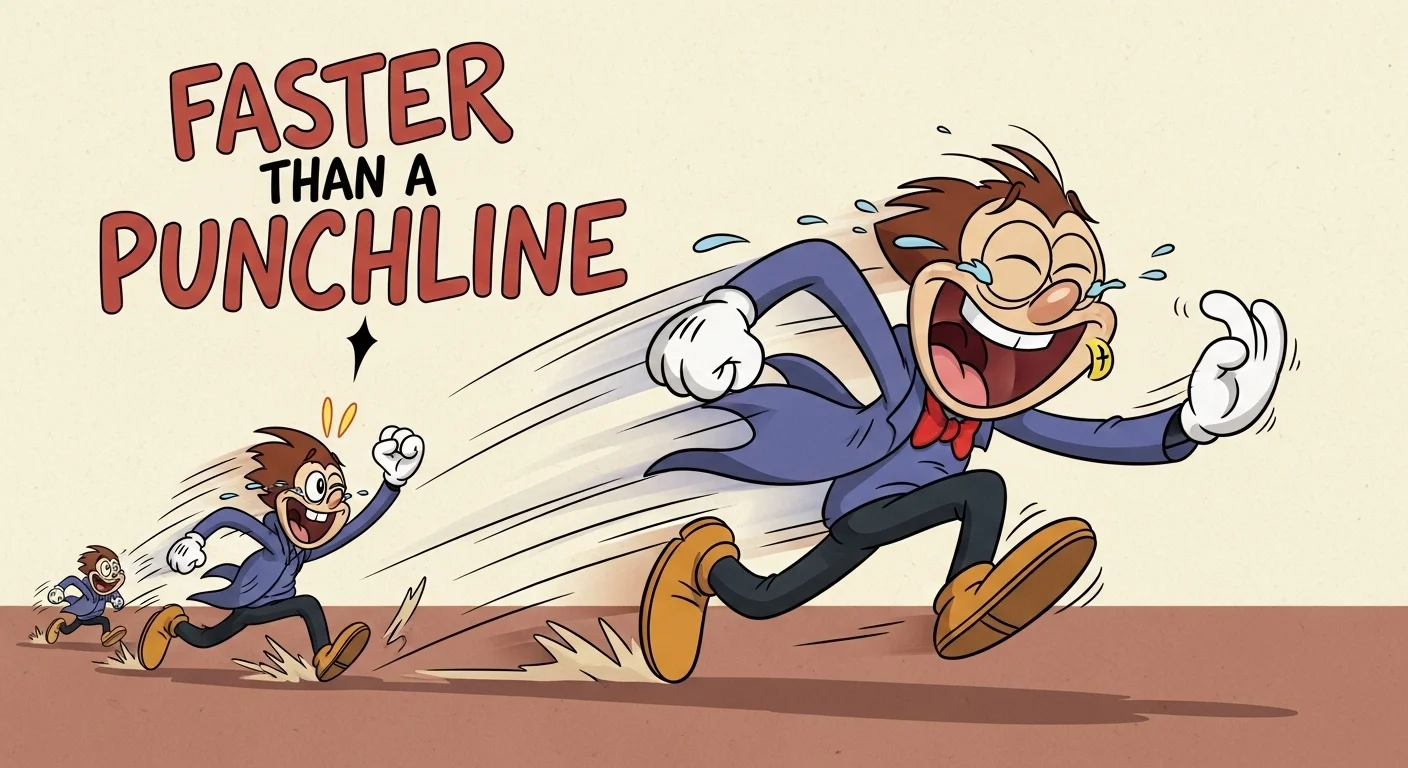 Faster Than a Punchline