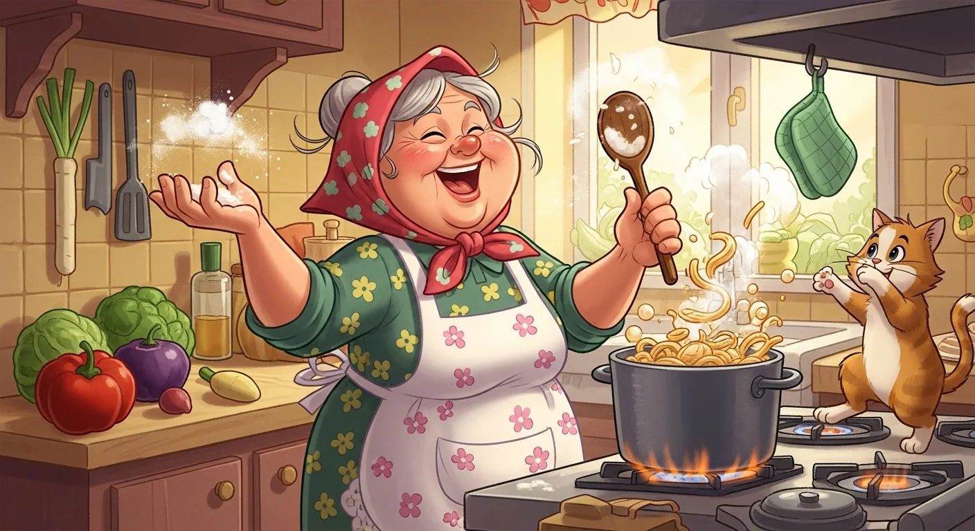 Kitchen Grandma Energy