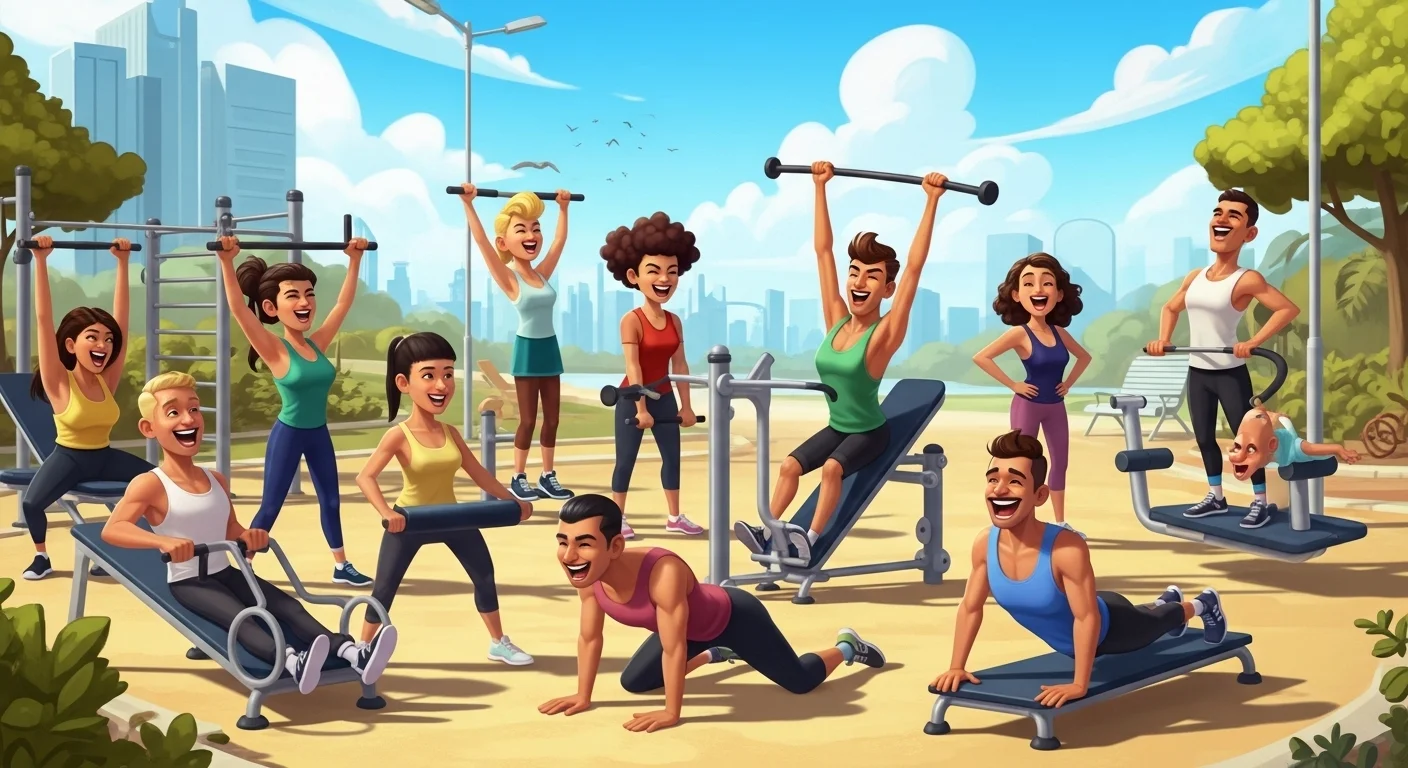 Lifestyle and exercise chuckles