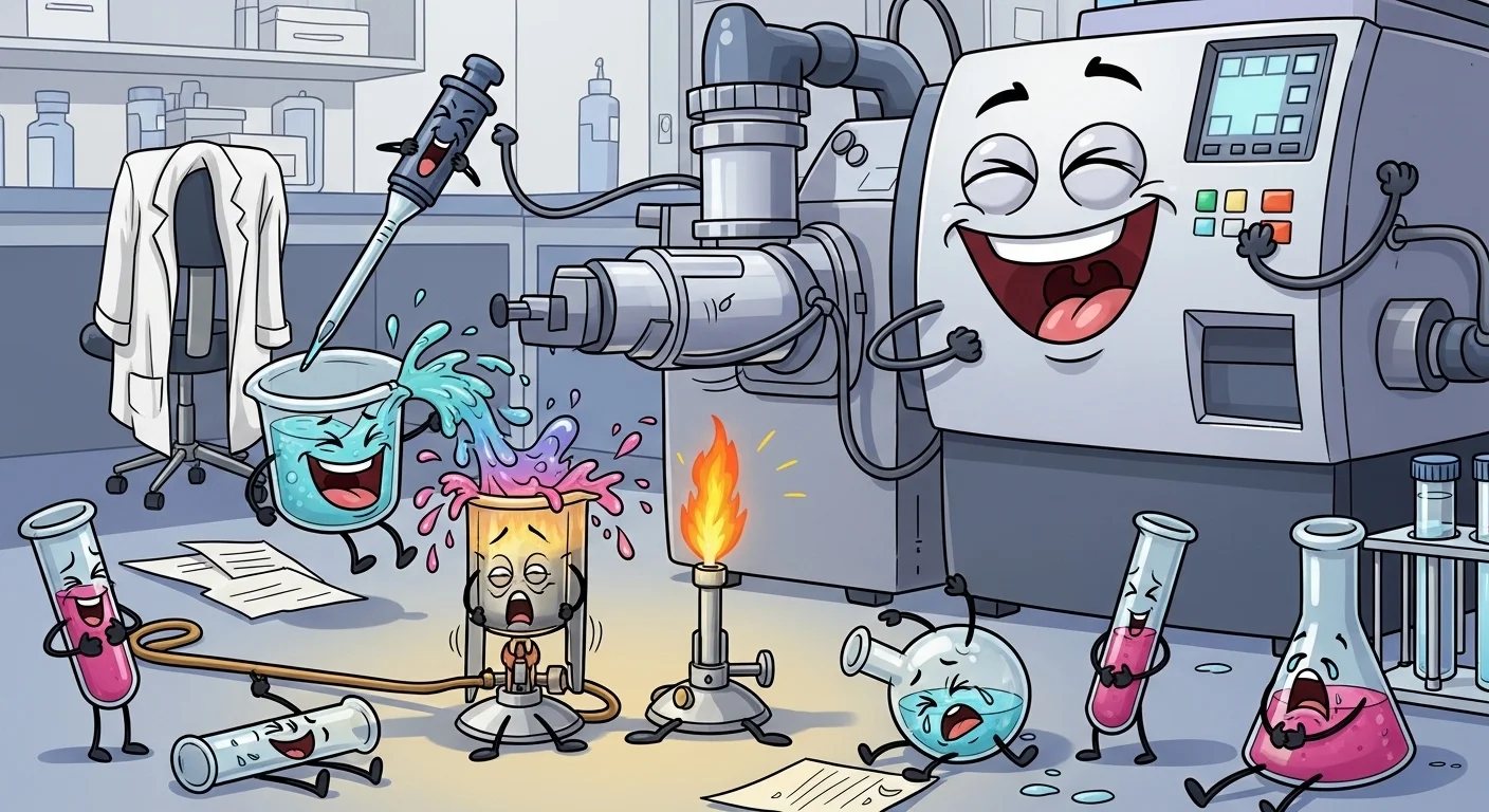 Mass spectrometry jokes one liners