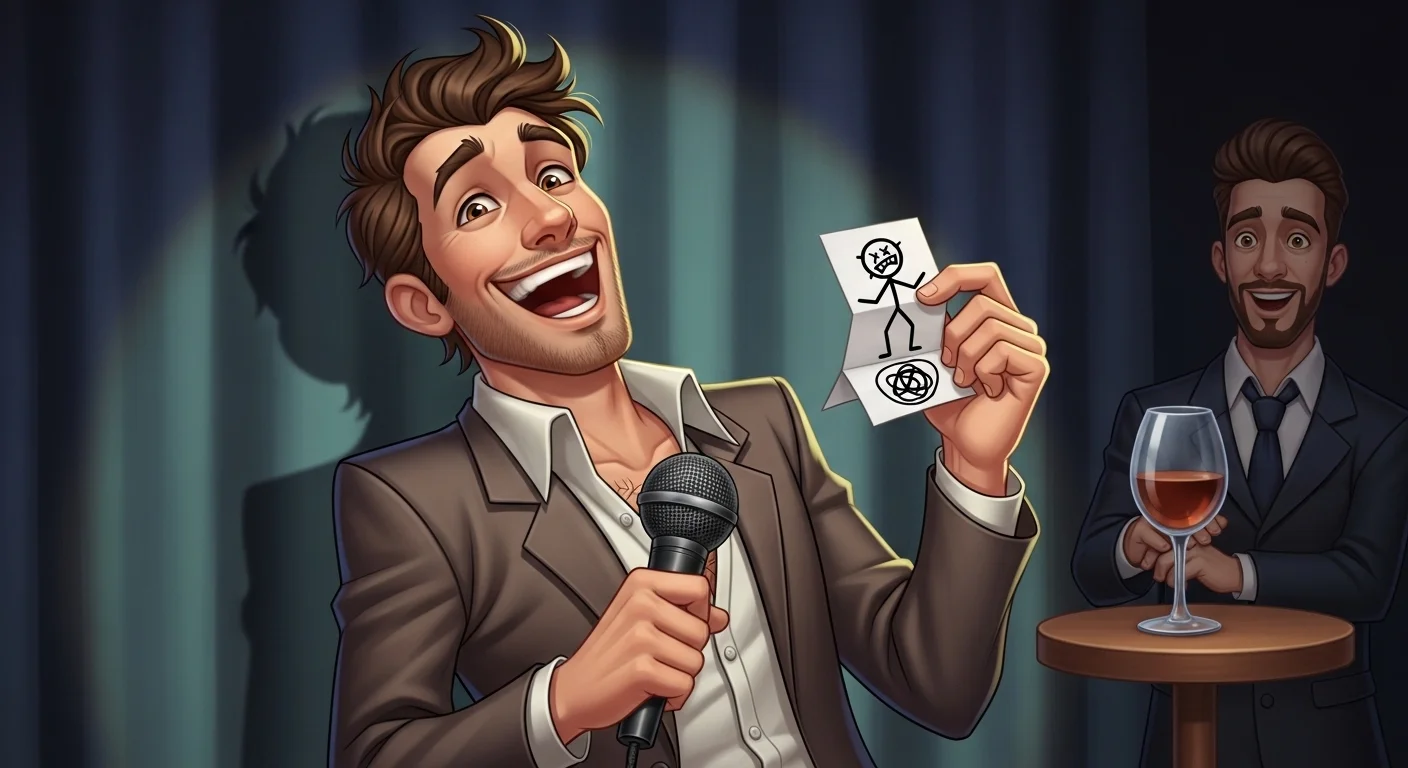 Notes and Cue Card Comedy