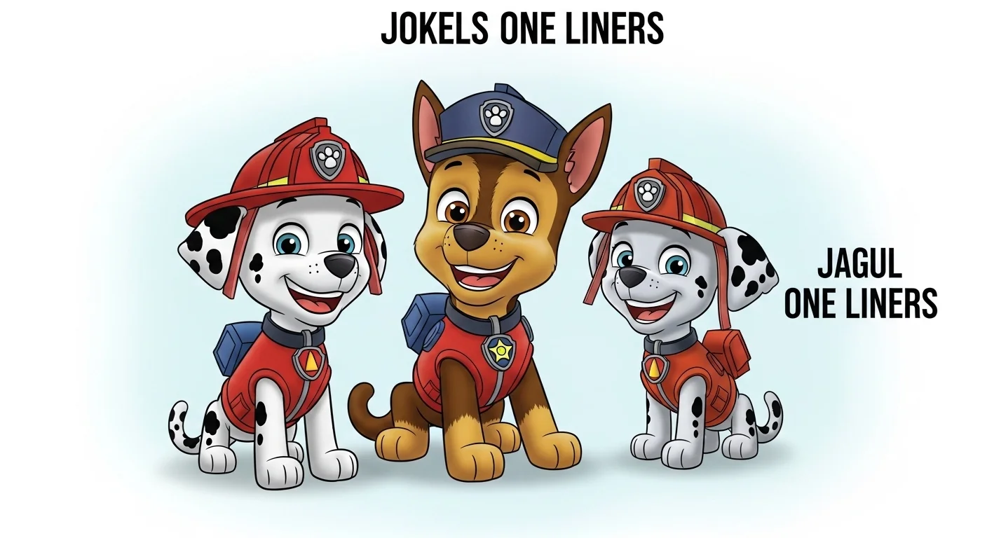 Paw patrol jokes one liners