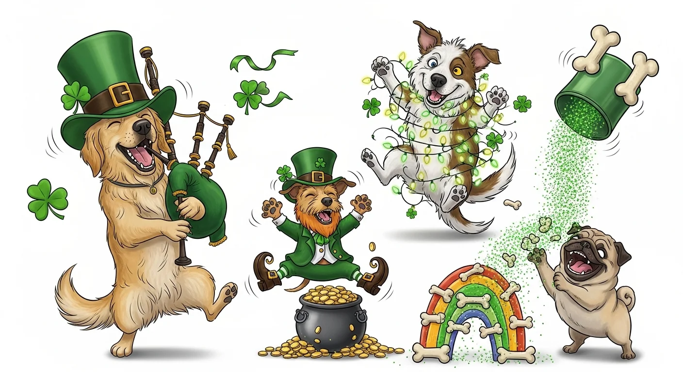St Patrick’s Day Dog Puns One Liners