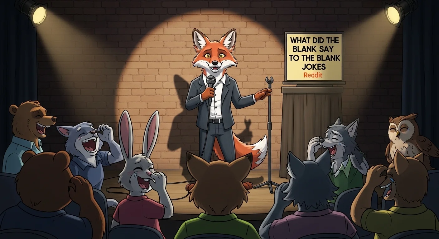 What Did the Blank Say to the Blank Jokes Reddit