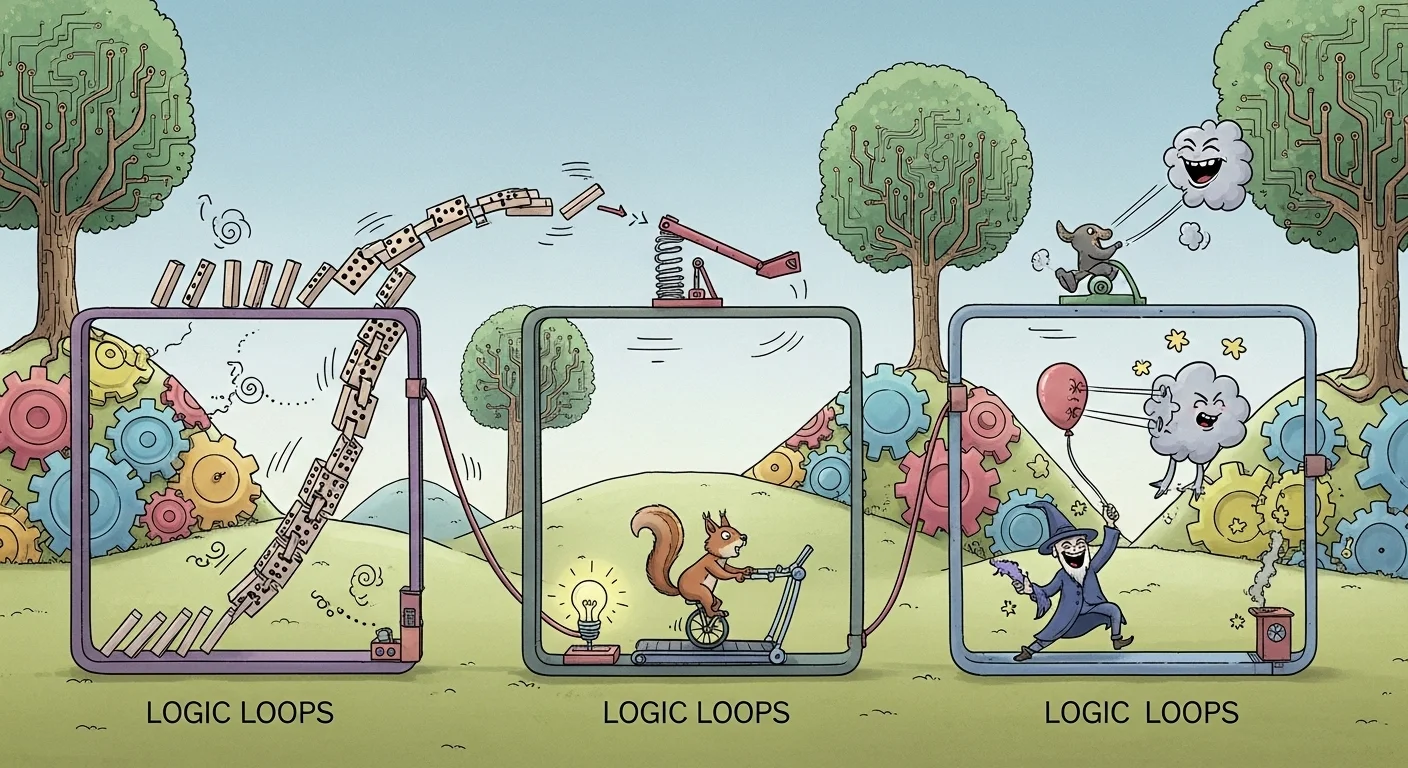Whimsical Logic Loops