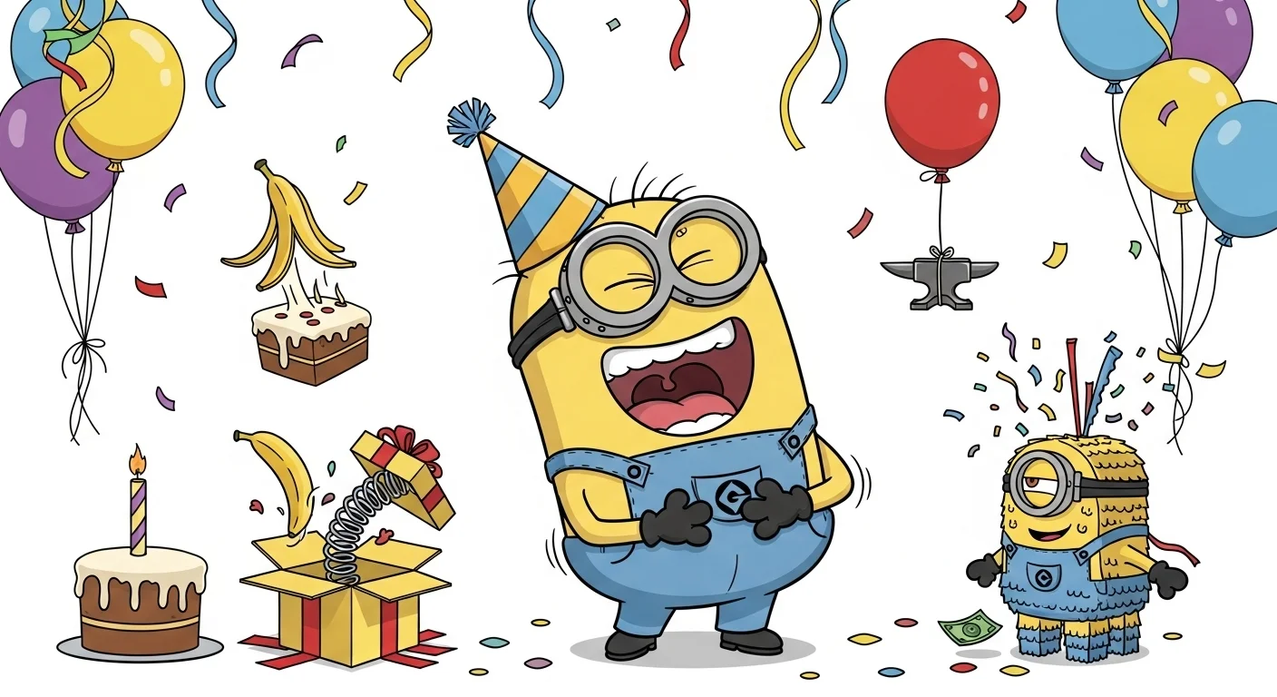 Birthday & Gift Minion Jokes