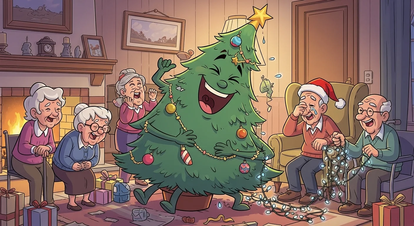 Christmas Tree Humor for Seniors