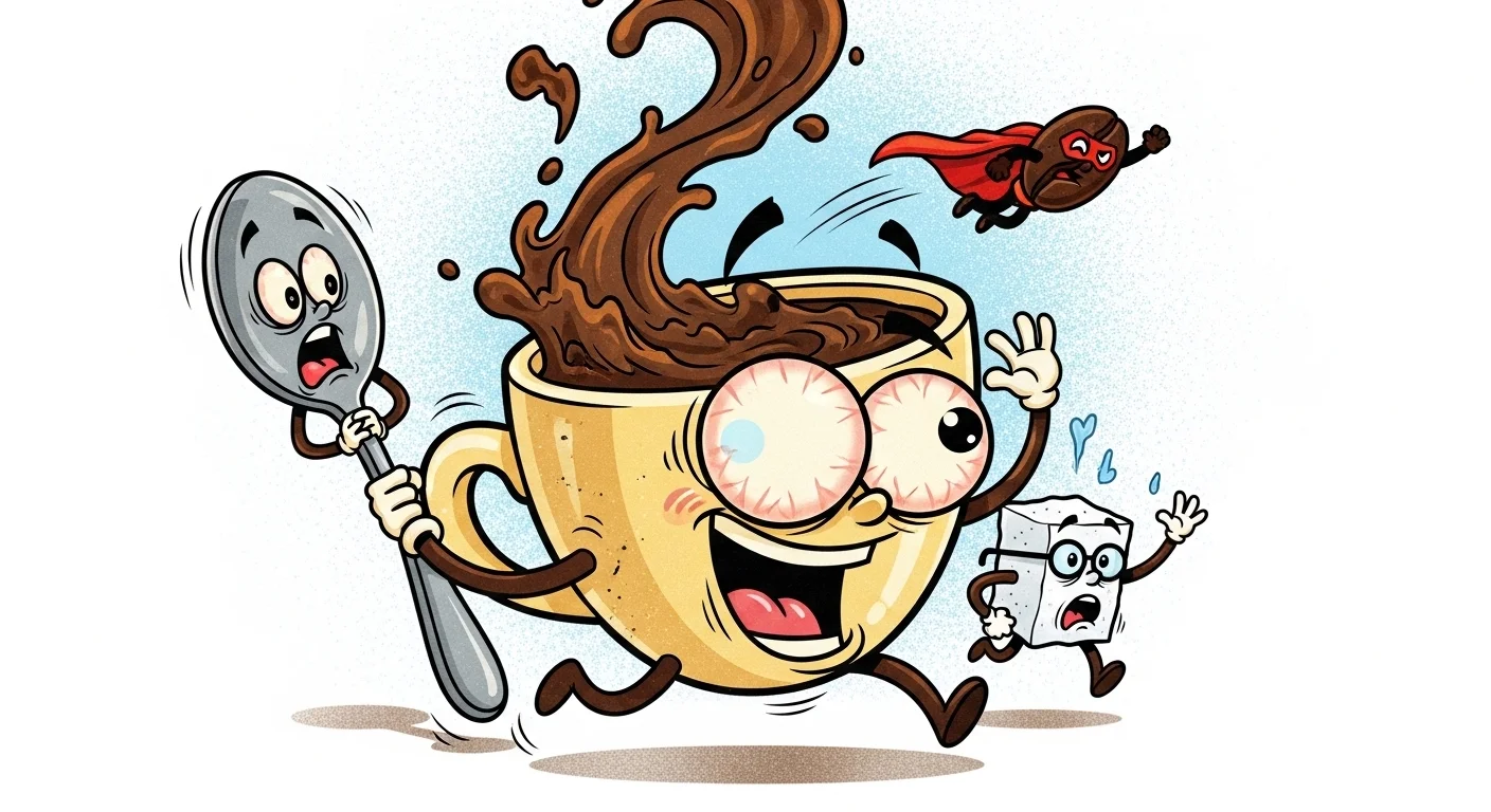 Coffee and caffeine comedy