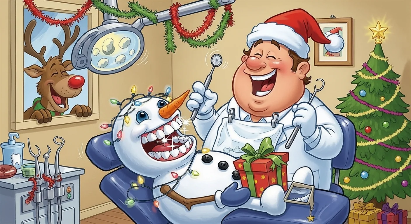 Dentist Christmas jokes in English