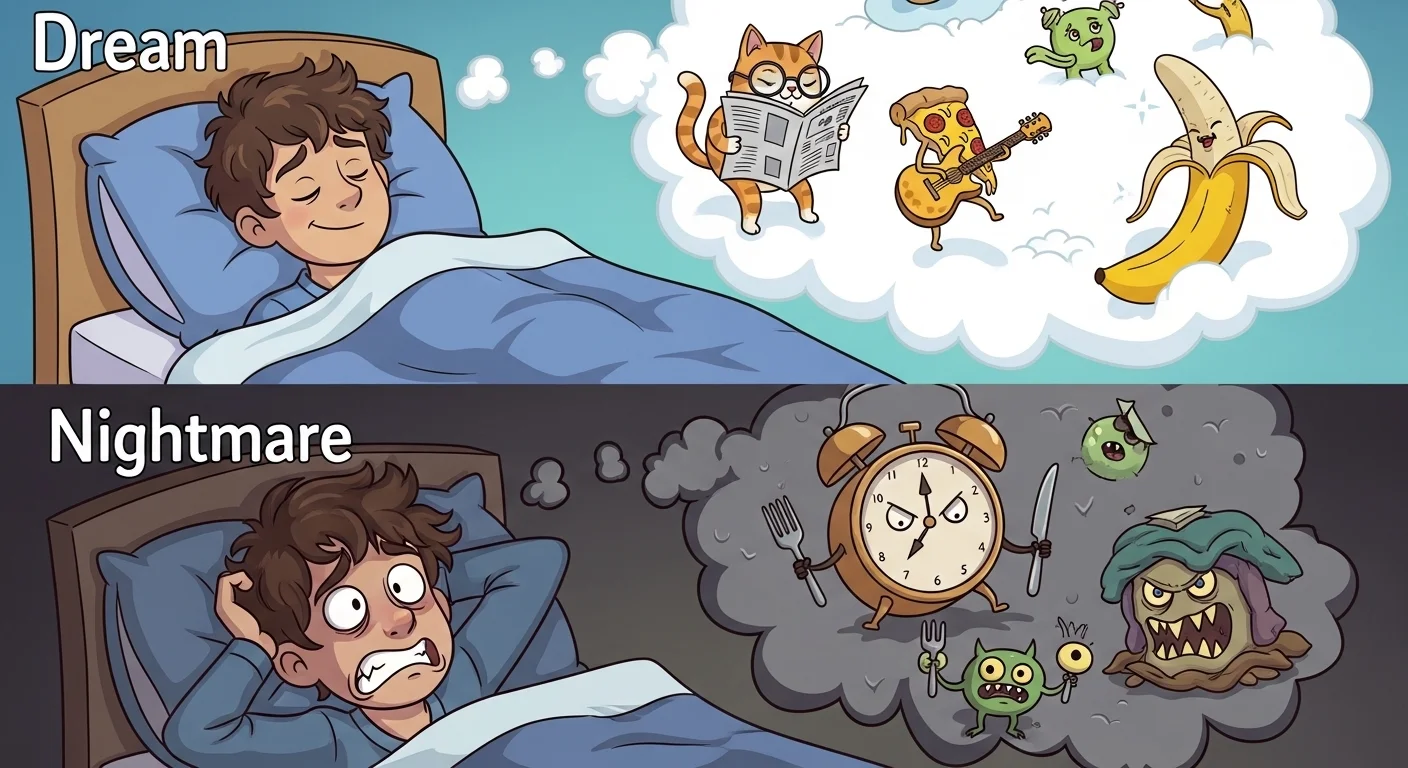 Dream & Nightmare Sleep Jokes