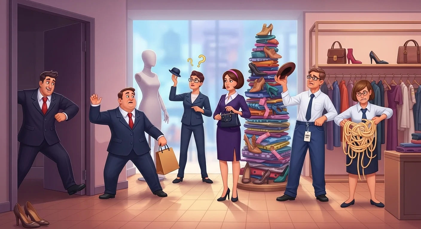 Fashion store jokes one liners