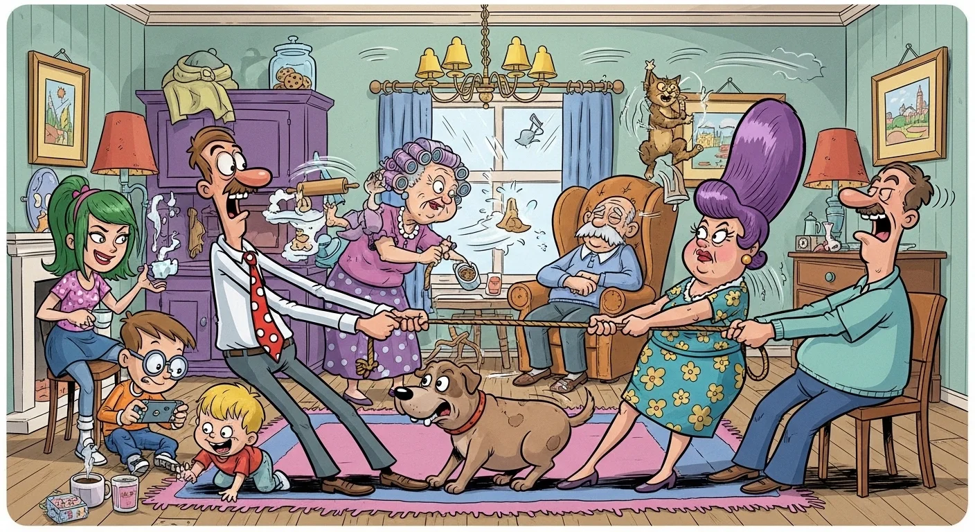 Feuding Family Funnies