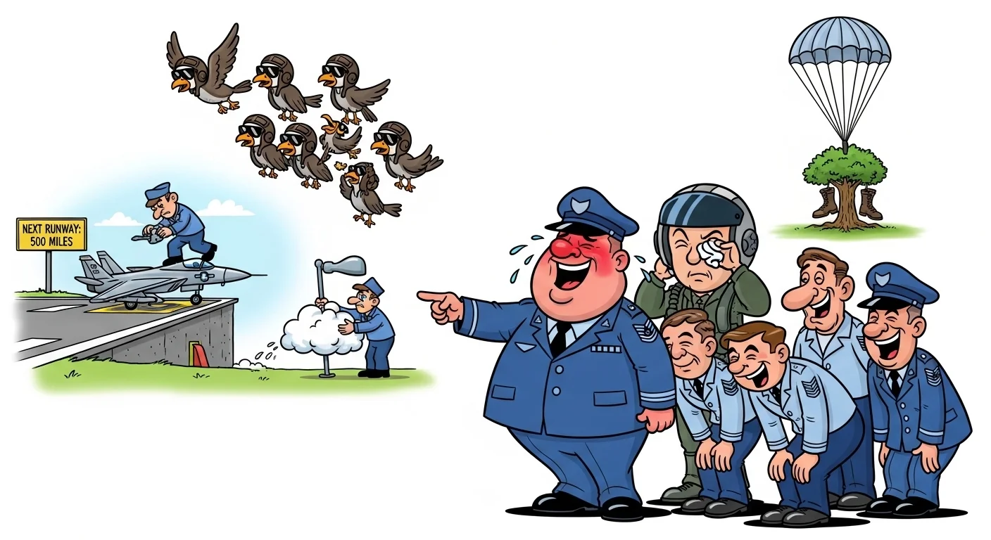 Funny Air Force jokes one liners