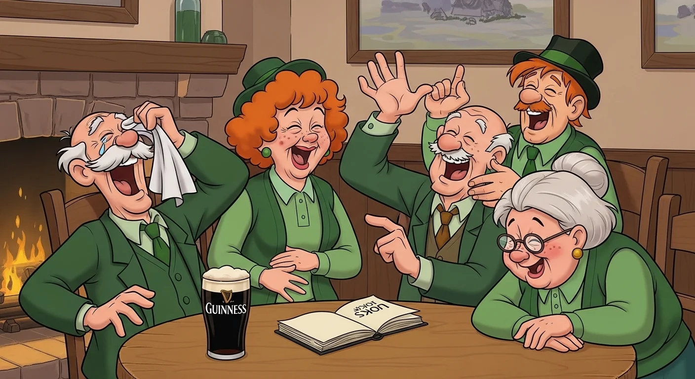 Funny Irish jokes for senior citizens