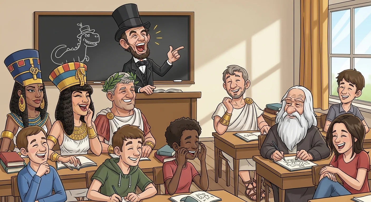 Funny history jokes for school