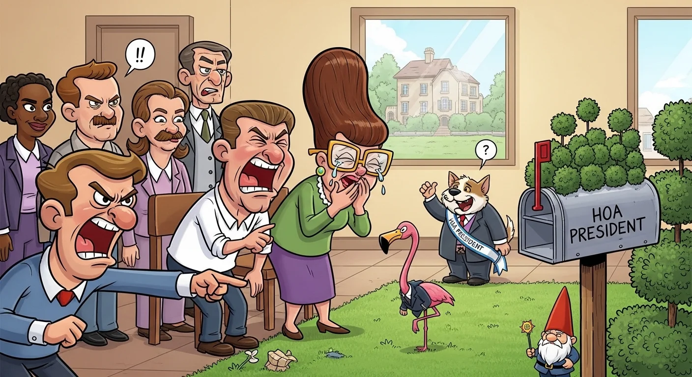 HOA jokes one liners