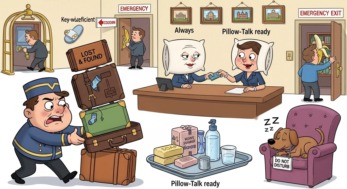 Hotel jokes one liners