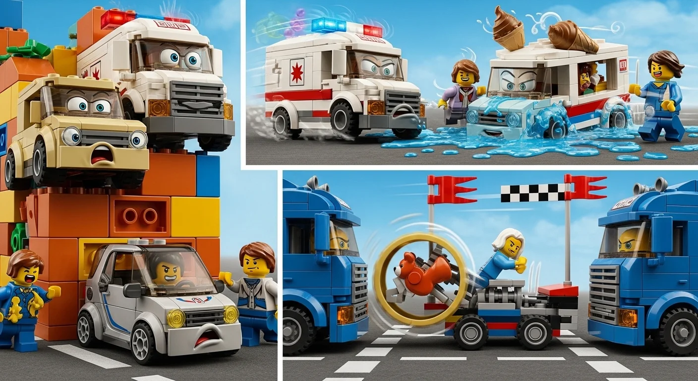LEGO Car & Vehicle Jokes