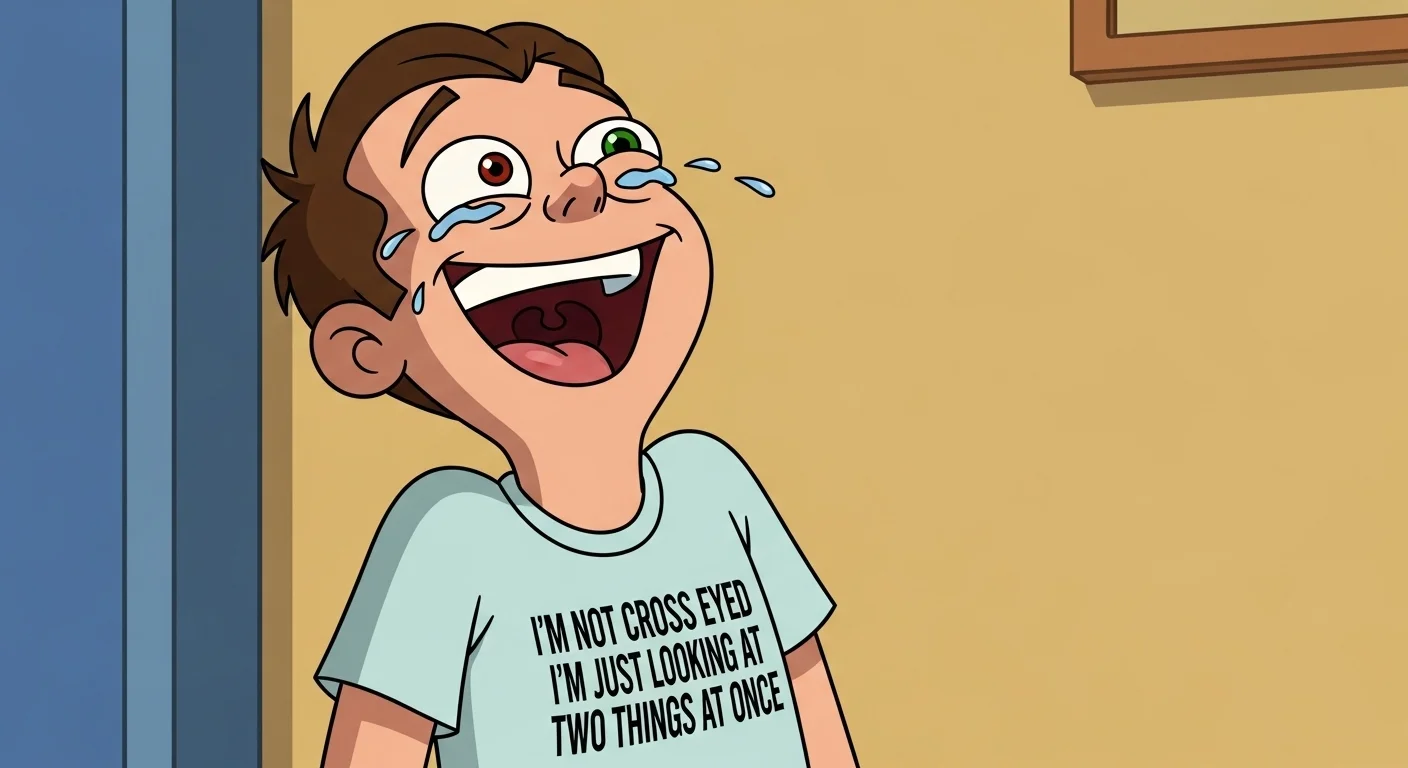 Lazy eye jokes one liners