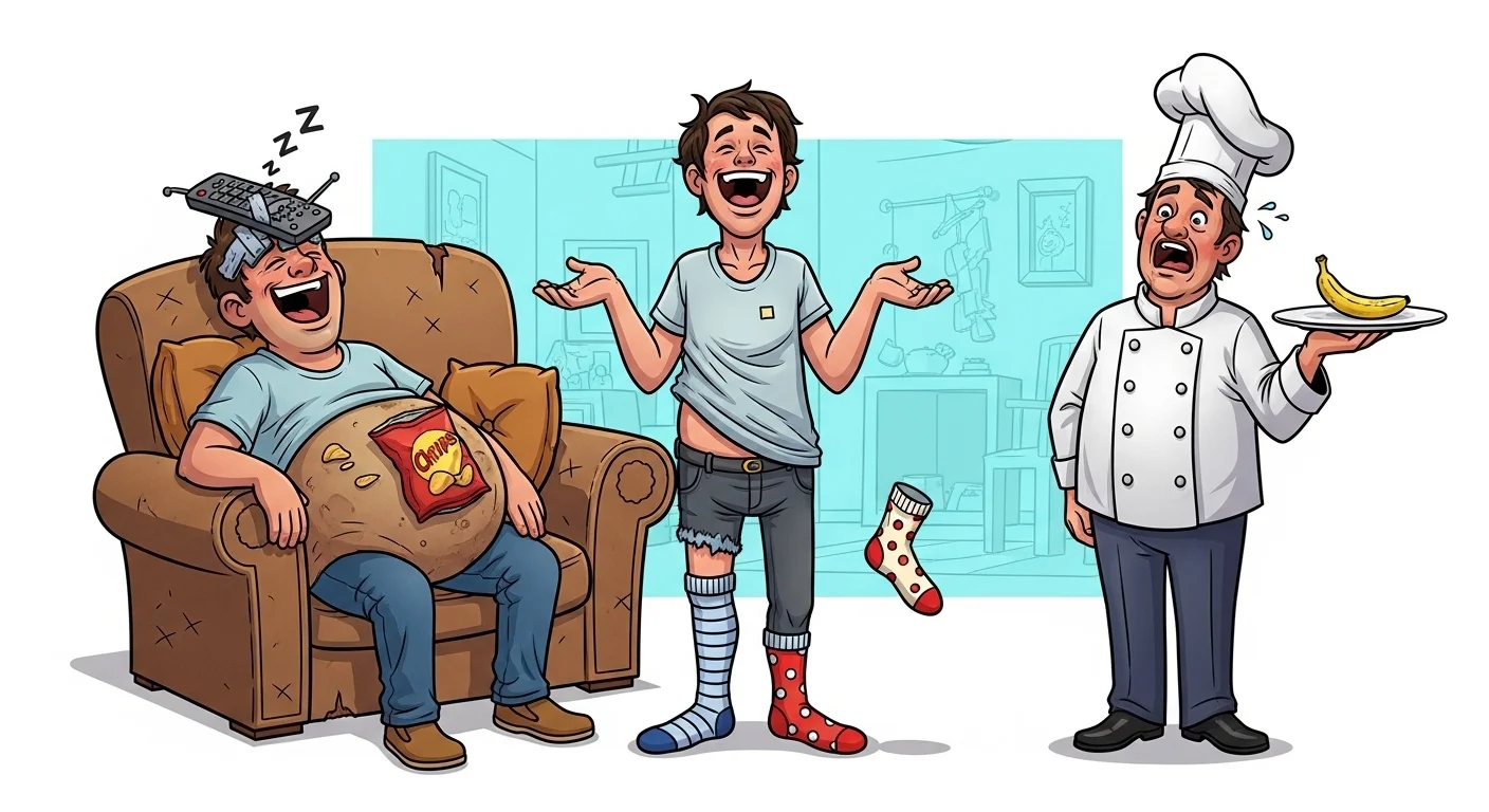 Lazy jokes in english