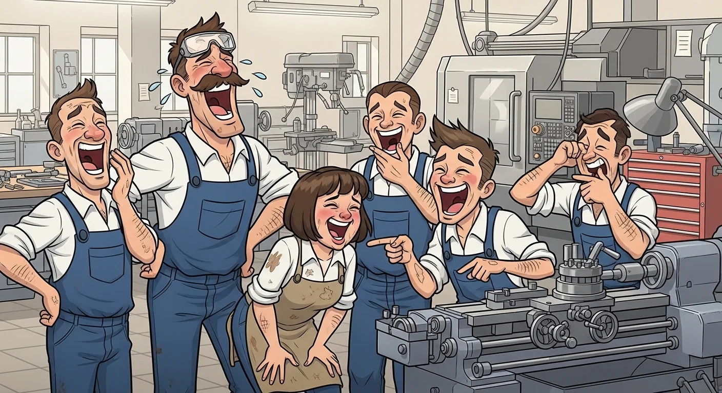Machinist jokes one liners