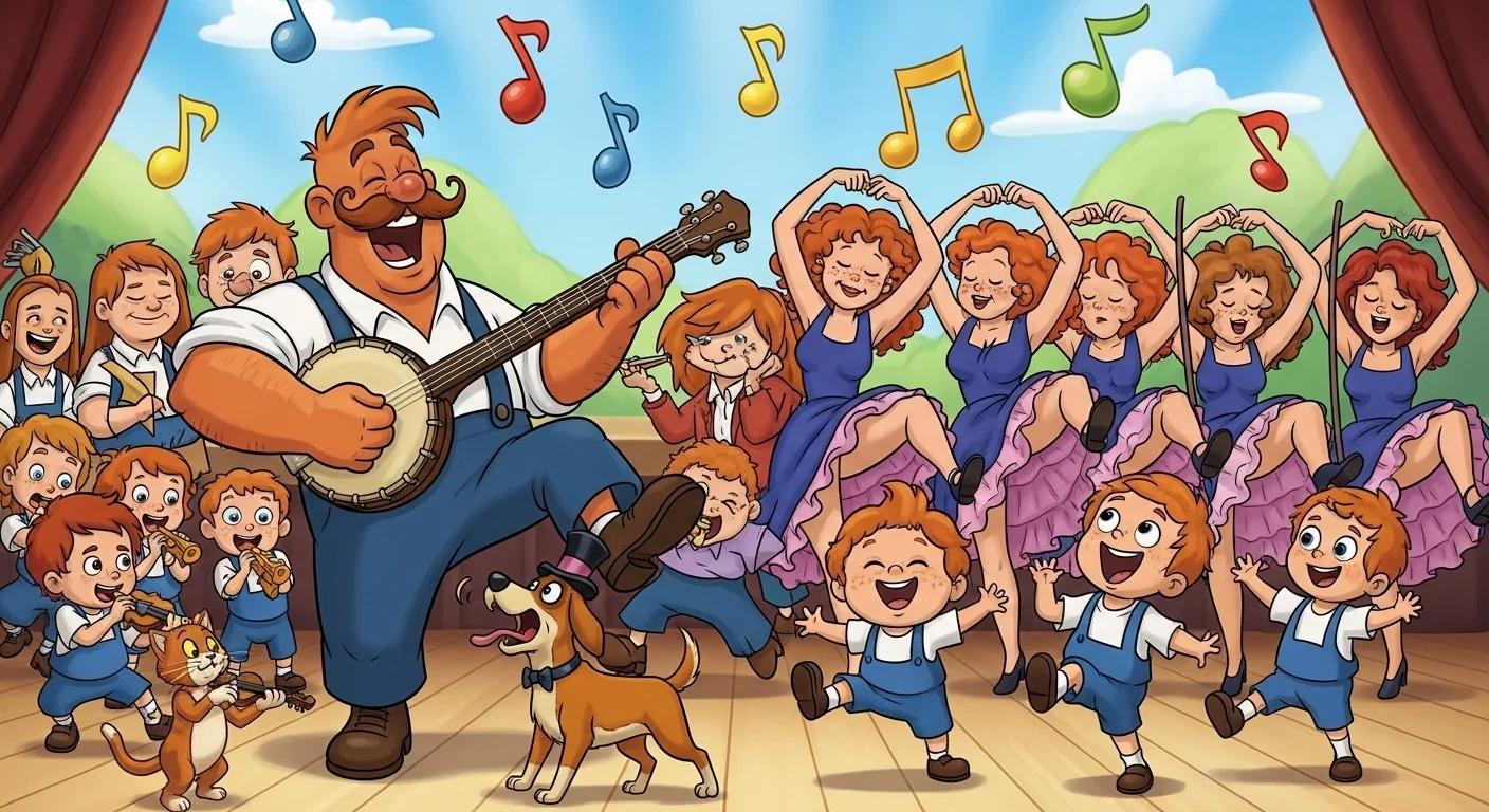 Music & Dance Ginger Jokes