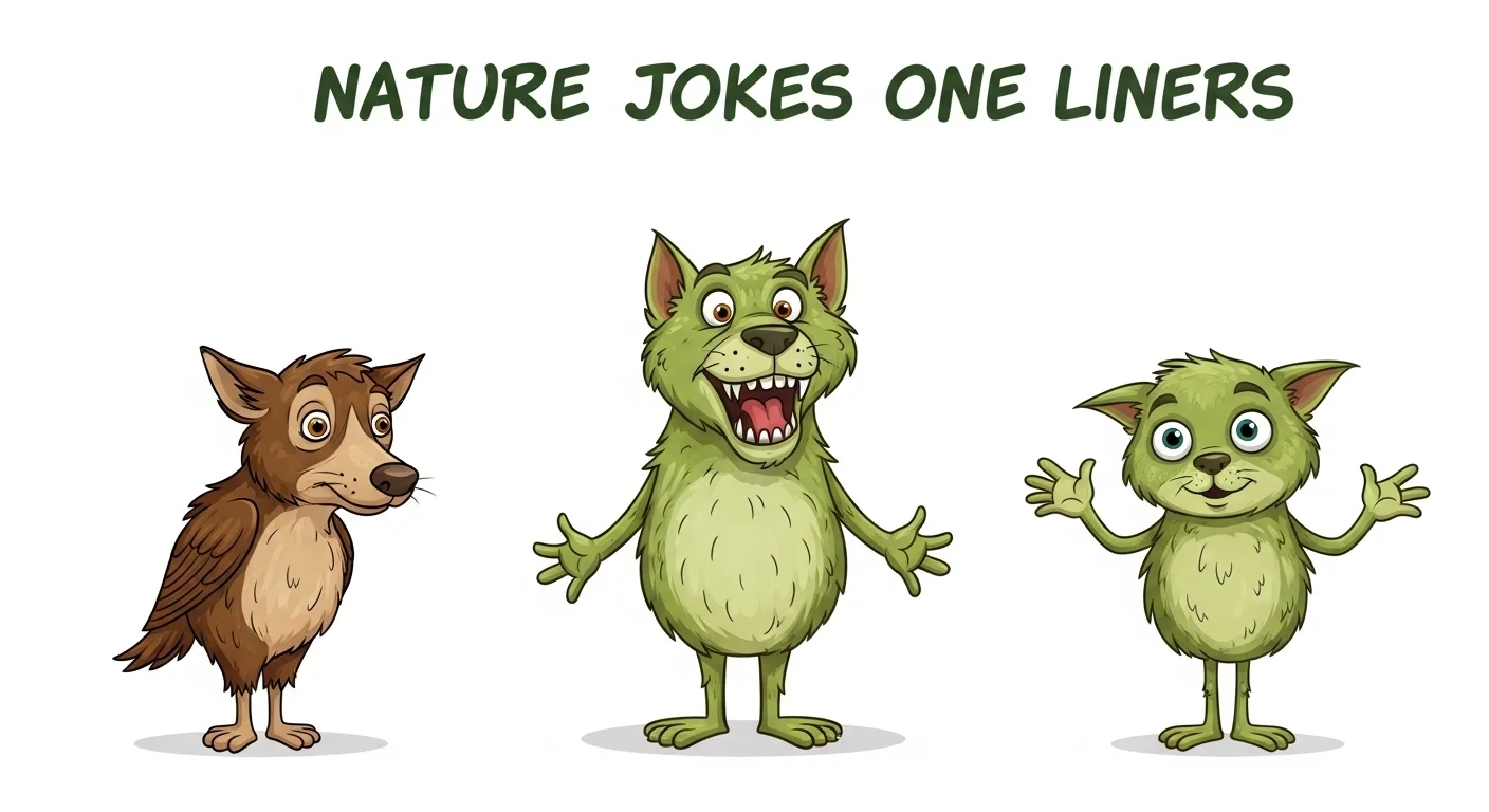 Nature jokes one liners