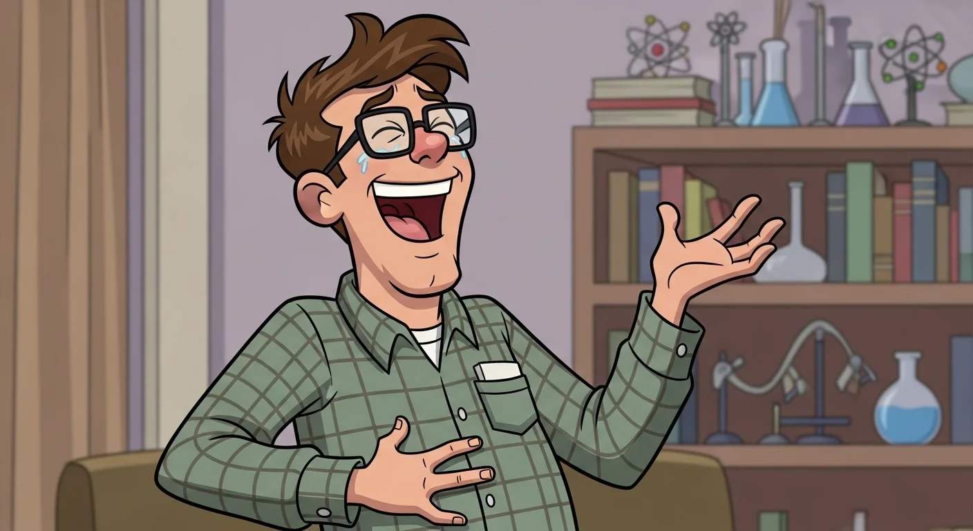 Nerdy Bazinga Laughs