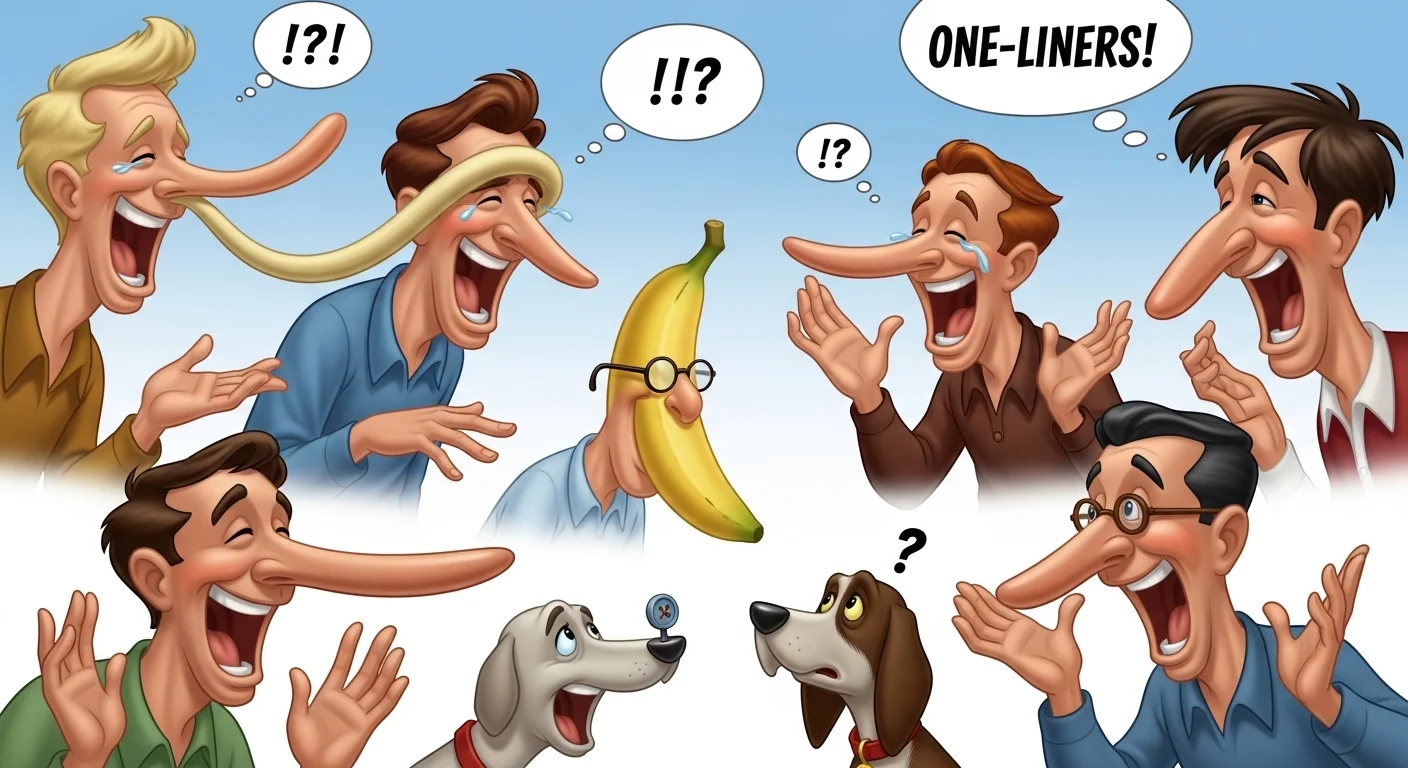 Nose jokes one liners