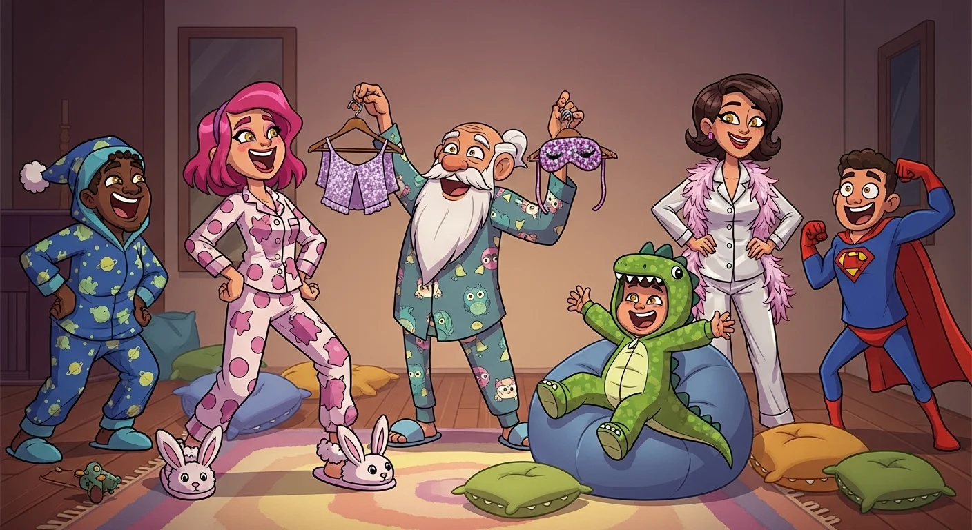 Pajama fashion fun