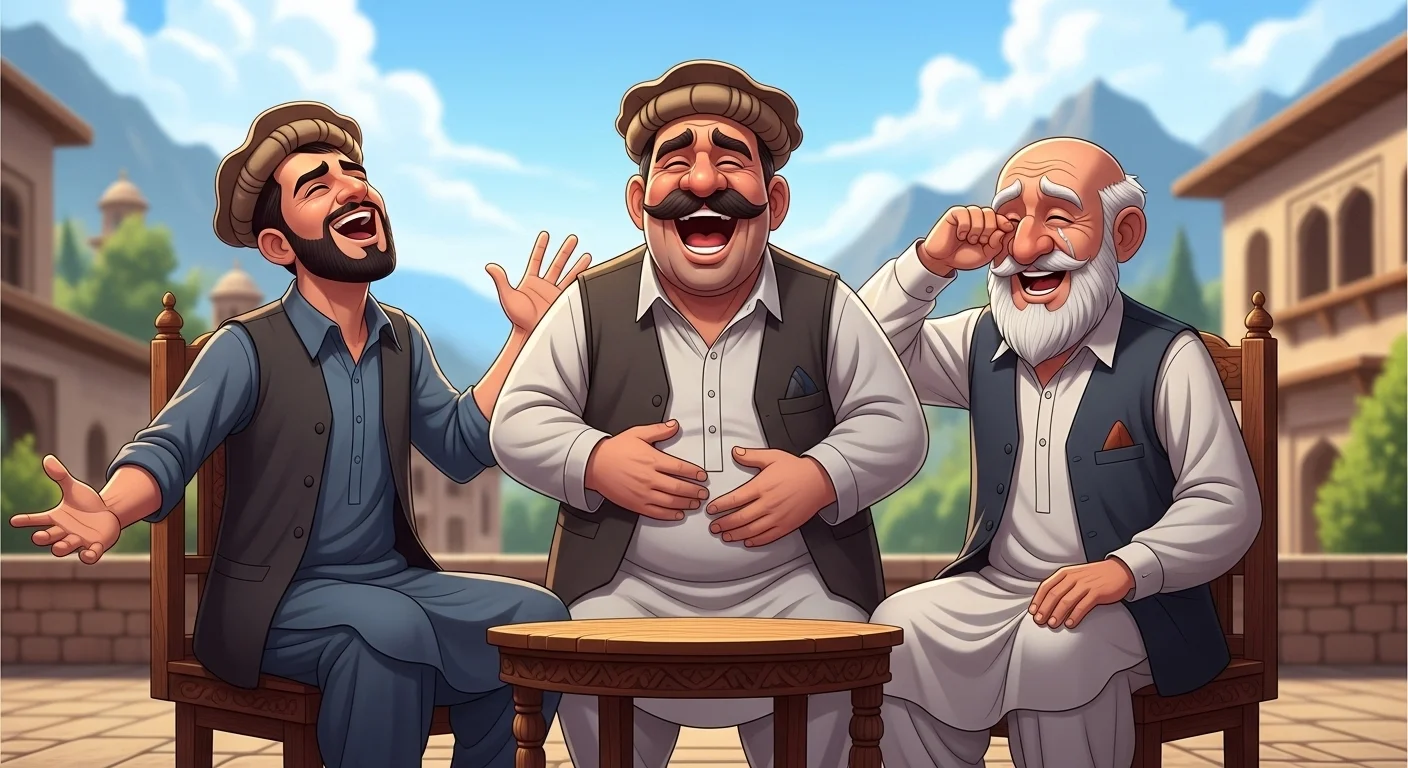 Pashto jokes in Urdu