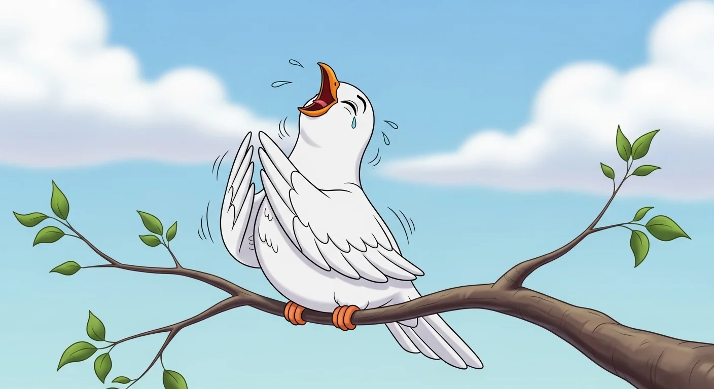 Peaceful White Humor