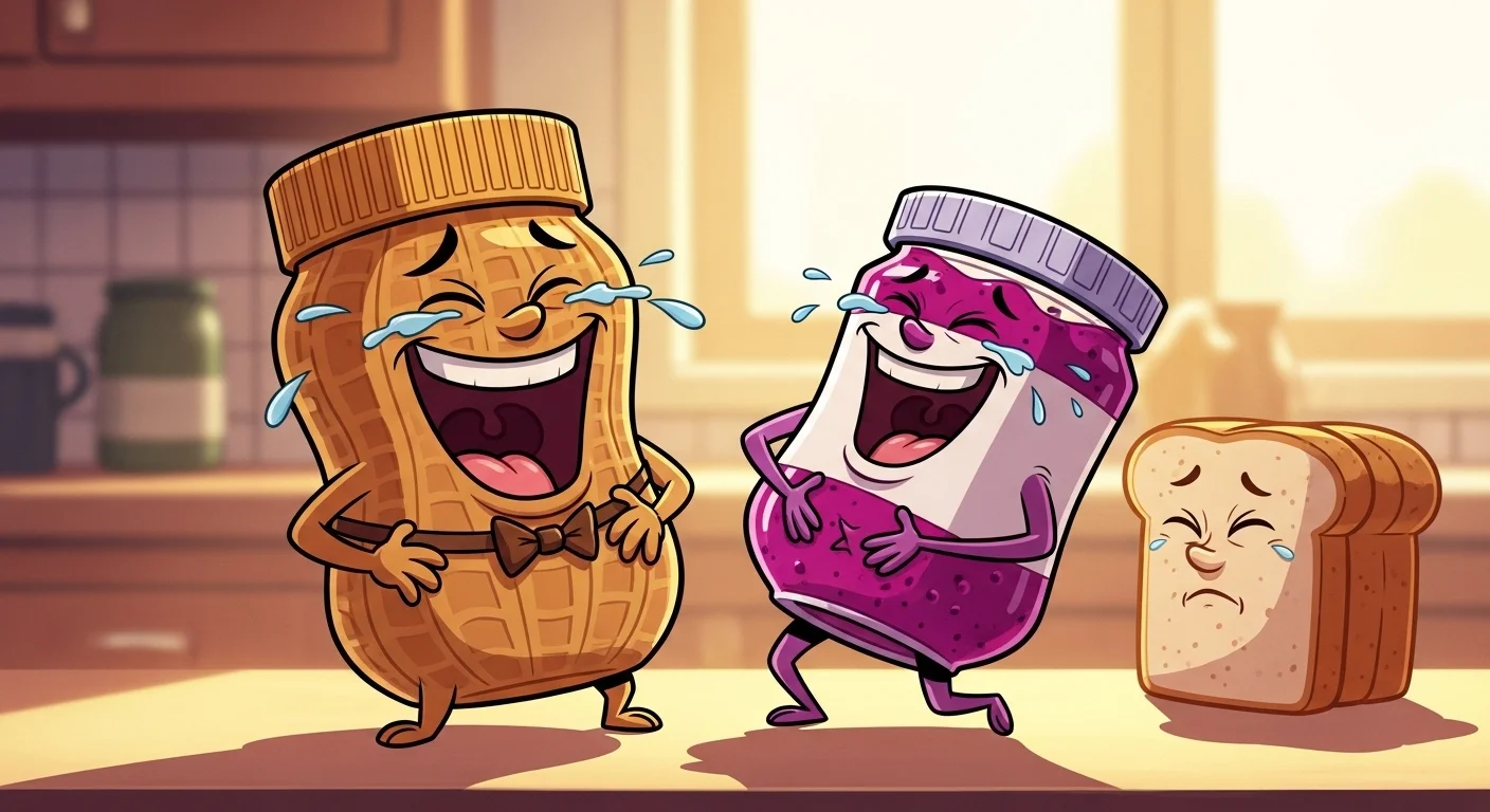 Peanut Butter and Jelly Puns One Liners