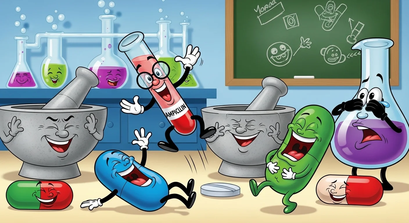 Pharmacology jokes one liners