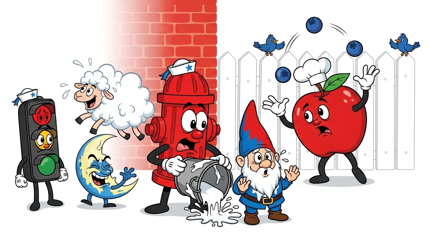 Red white and blue puns for Instagram