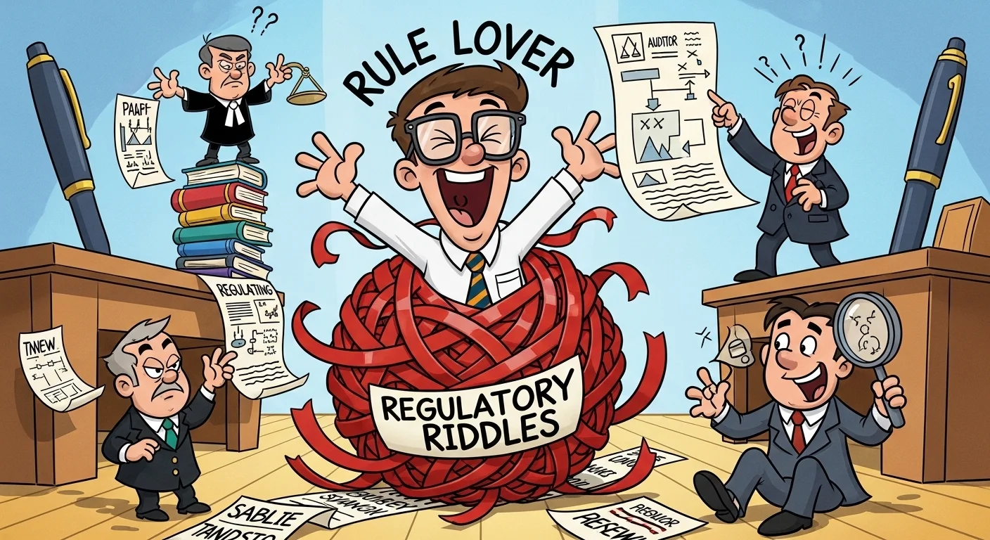 Regulatory Riddles for Rule Lovers