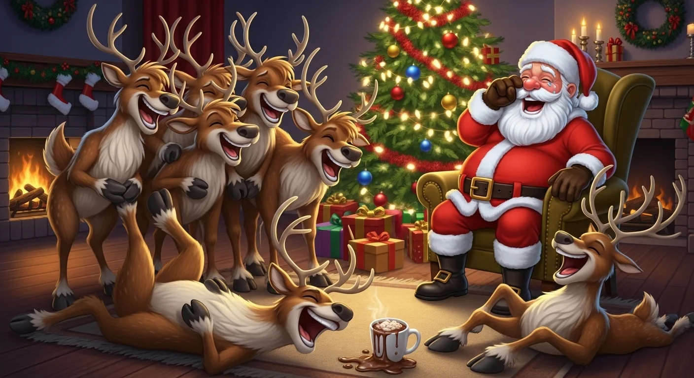 Short Christmas Eve jokes