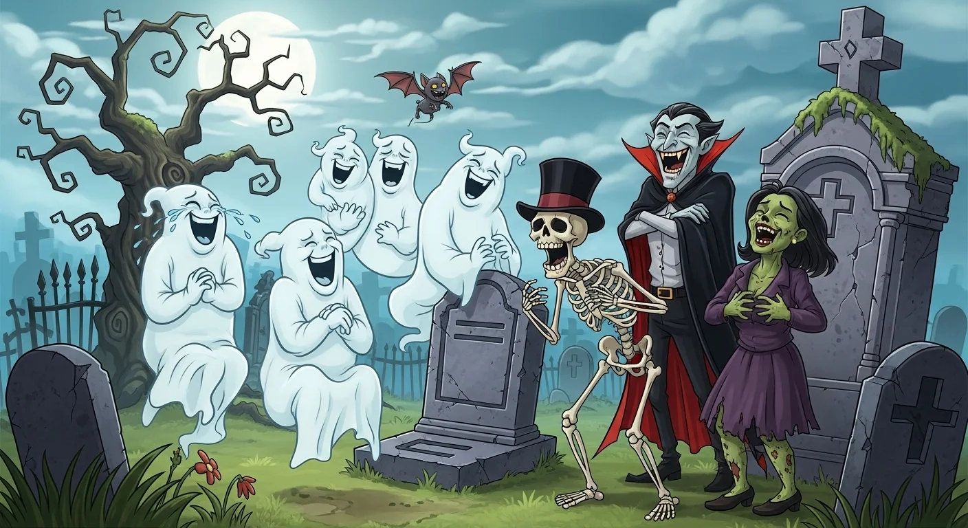 Short cemetery jokes