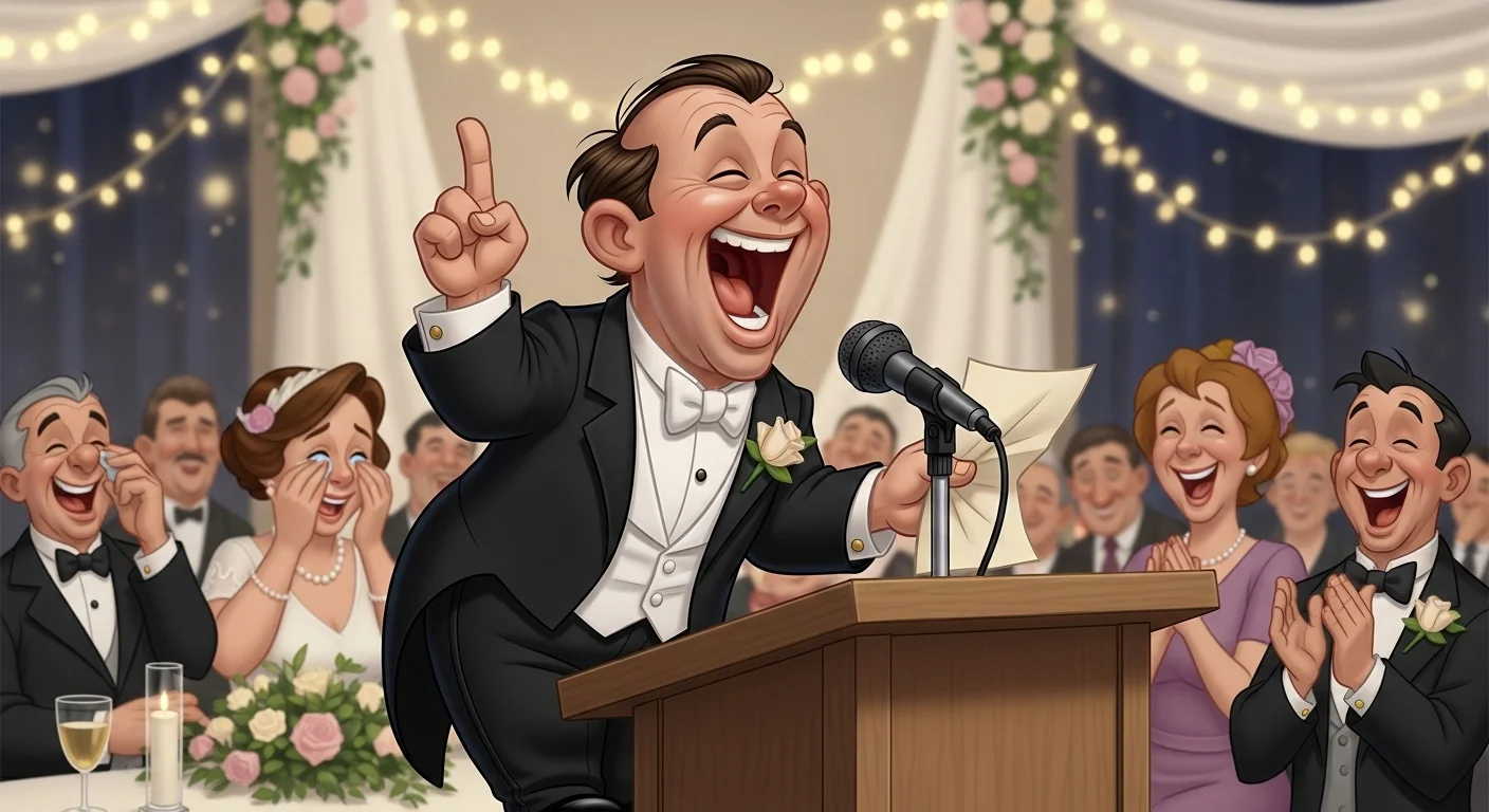 Short father of the bride speech jokes
