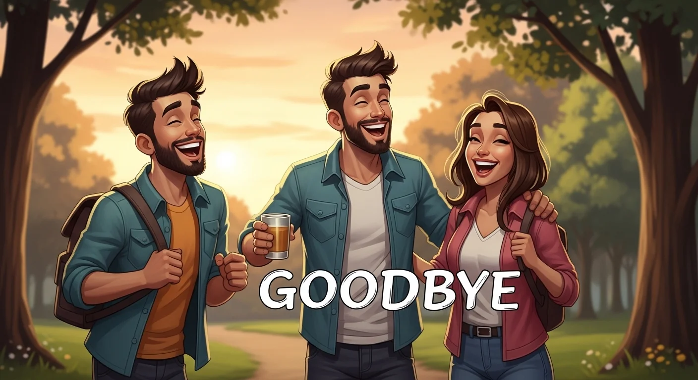 Short goodbye jokes