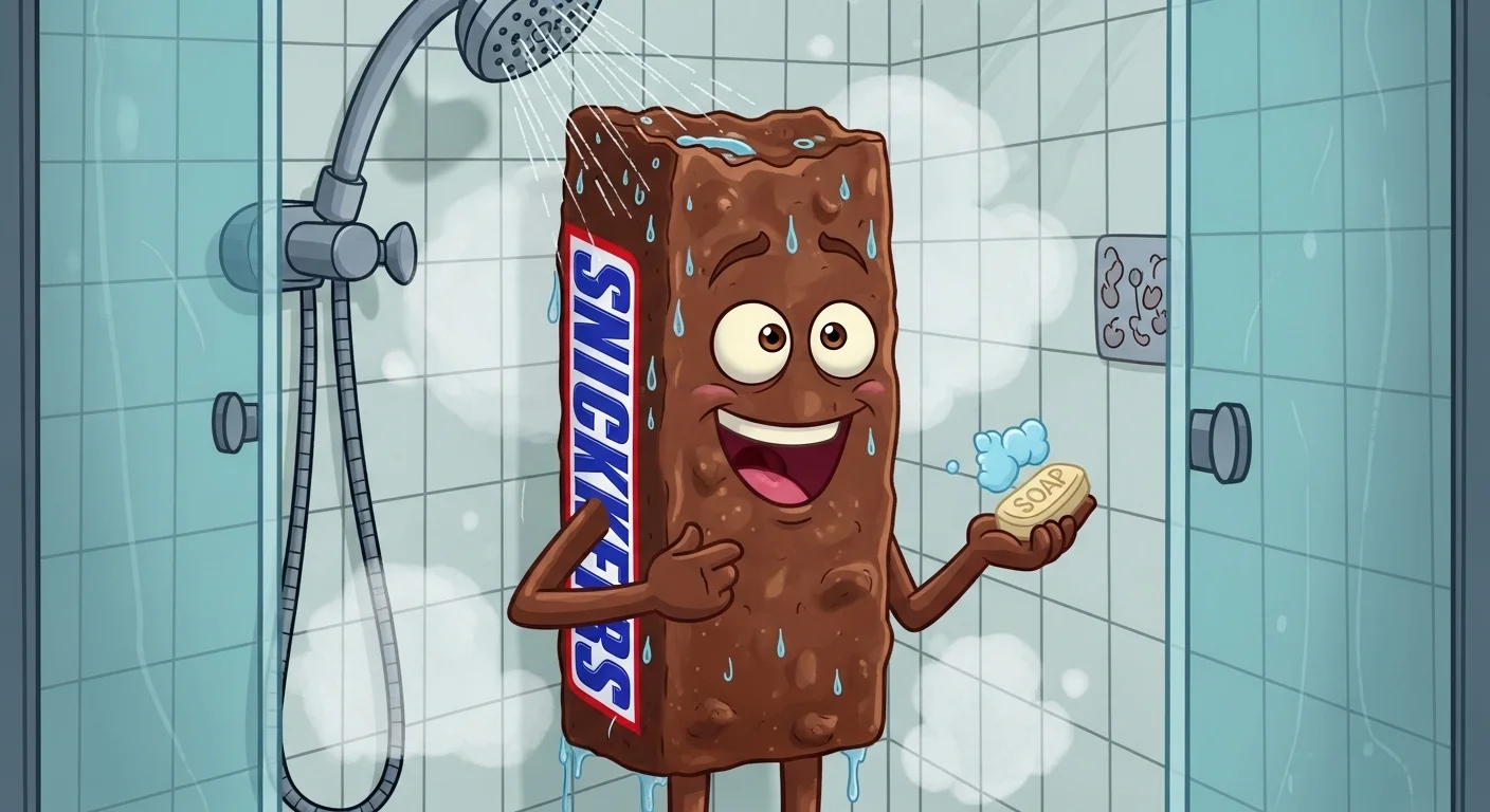 Shower Thought Snickers