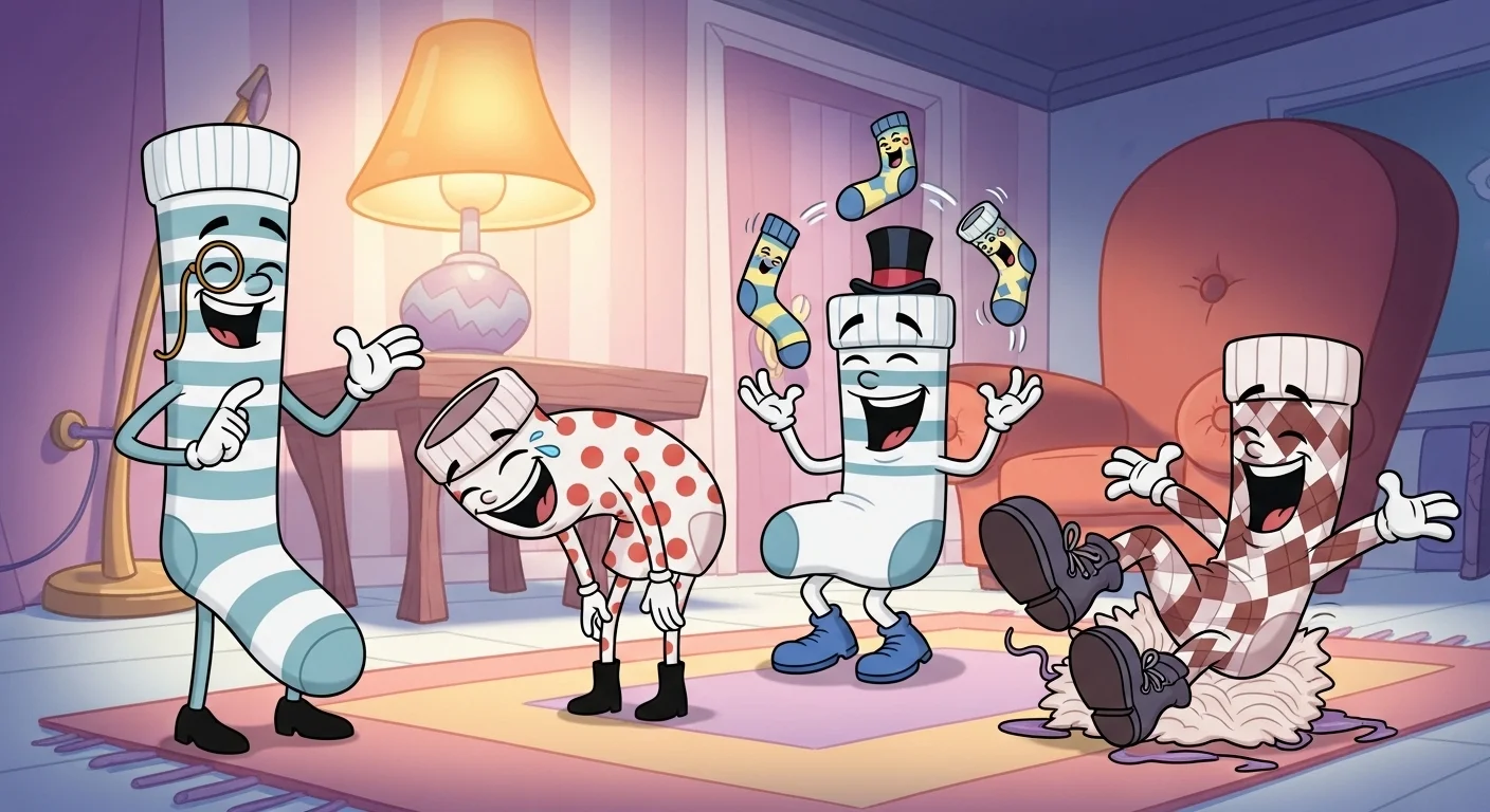 Silly Stocking Cartoons