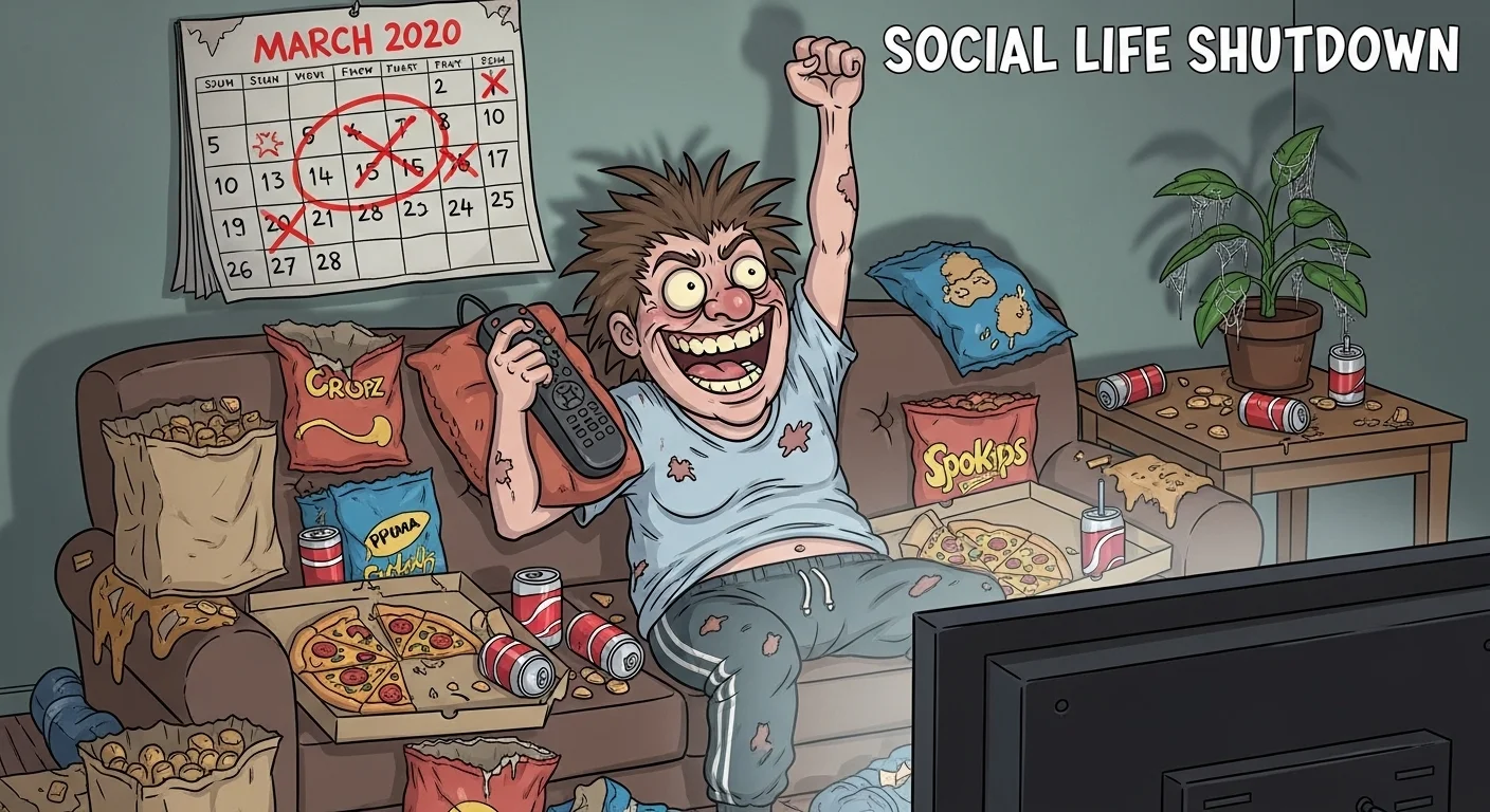 Social Life Shutdown Jokes