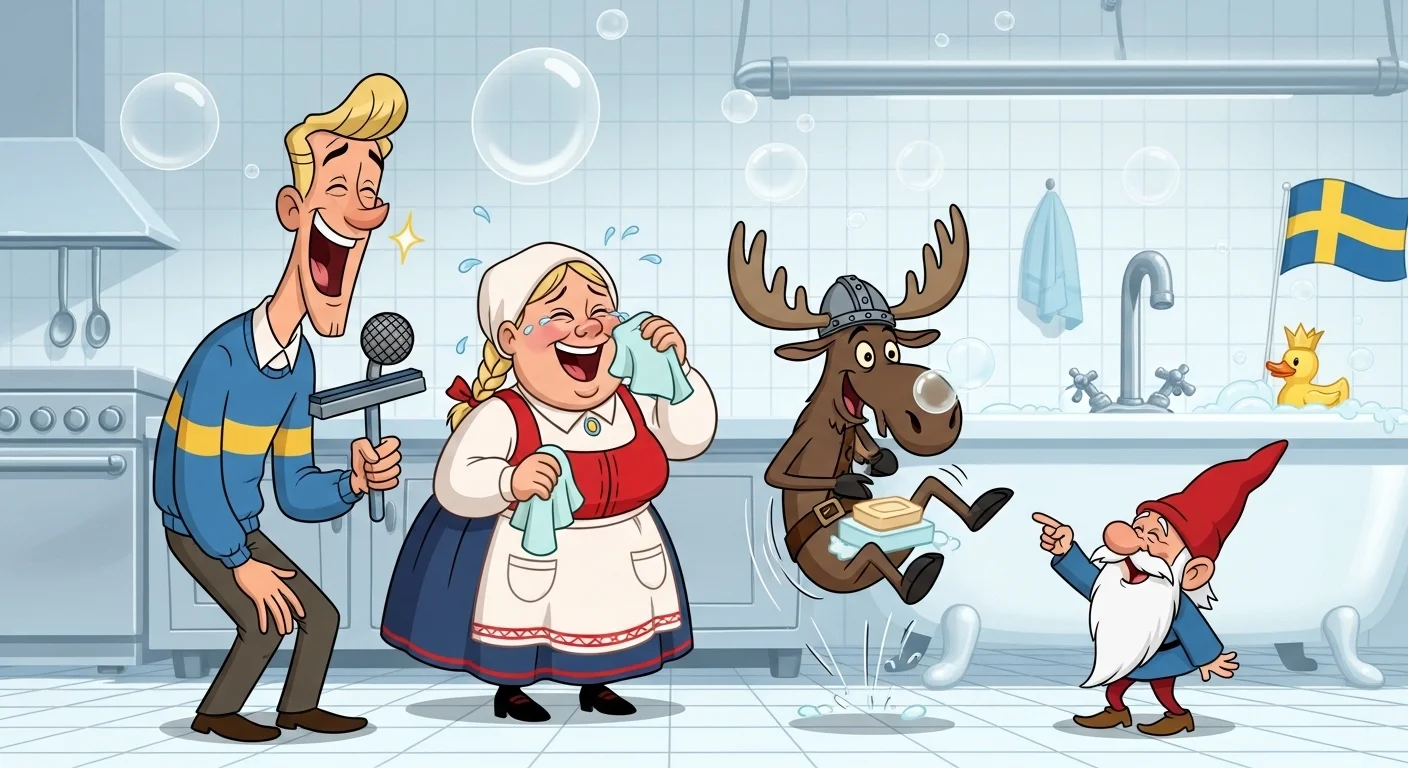 Squeaky Swedish Clean Jokes