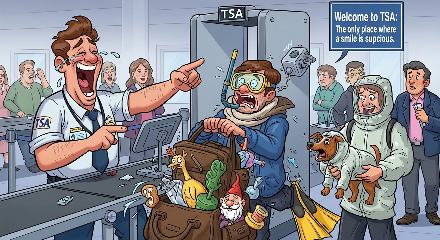 TSA jokes one liners