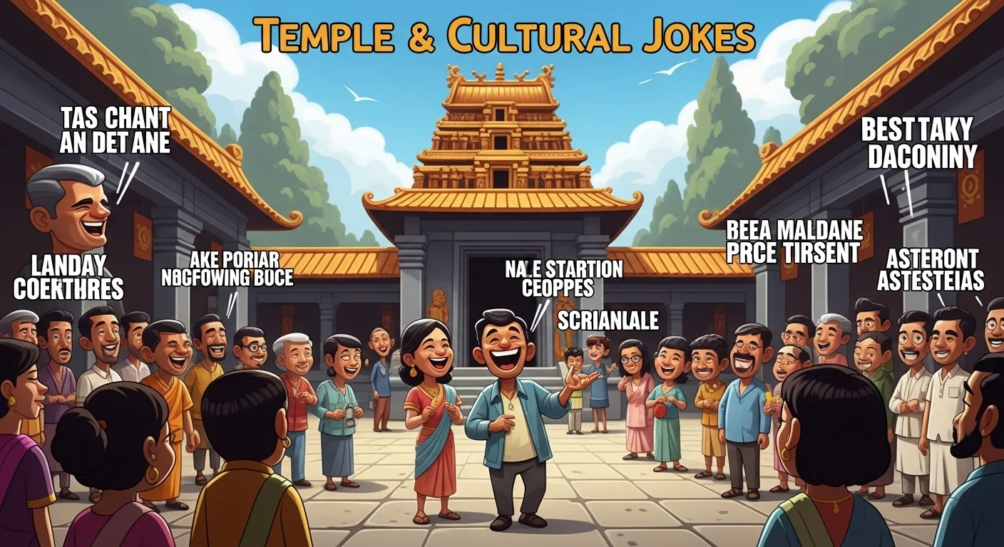 Temple & Cultural Jokes